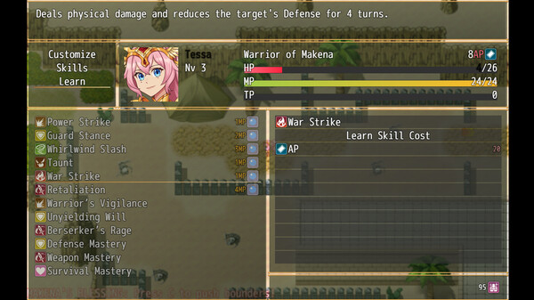 Скриншот из Tessa's Treasures: treasure hunters are closer to goddesses