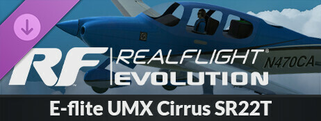 RealFlight Evolution – E-flite UMX Cirrus SR22T cover art