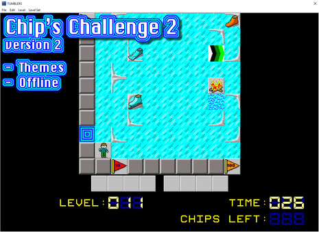 Screenshot z Chip's Challenge 2