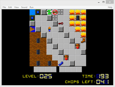 Screenshot z Chip's Challenge 2