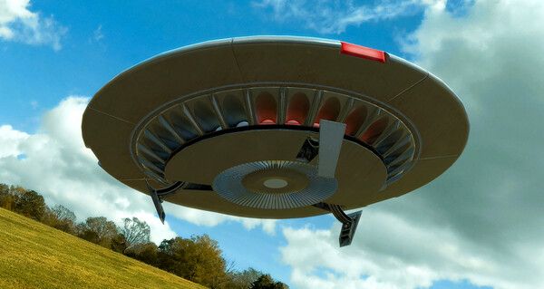 RealFlight Evolution – Flying Saucer (UFO)
