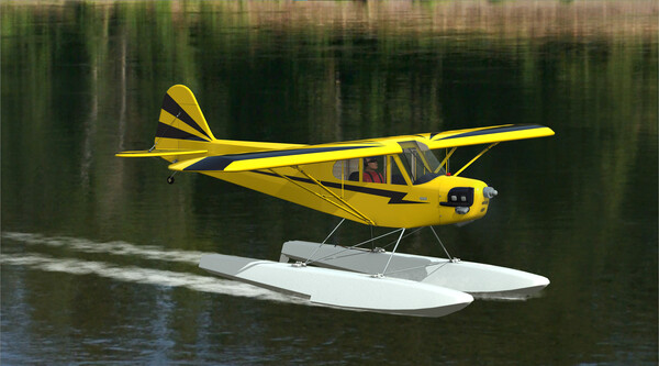 RealFlight Evolution – Hangar 9 Clipped-Wing Cub 10cc — скриншот 13
