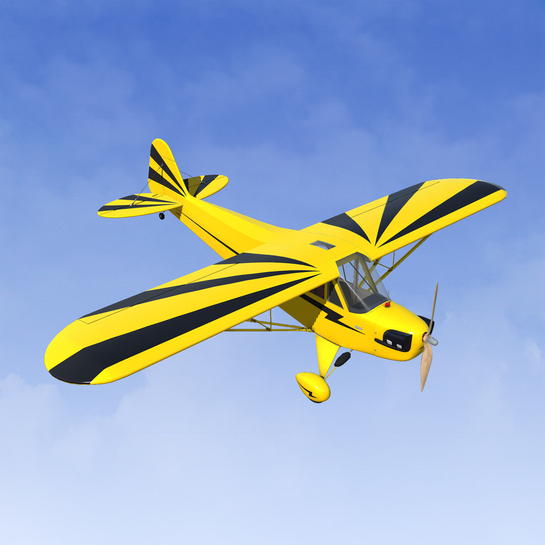 RealFlight Evolution – Hangar 9 Clipped-Wing Cub 10cc Featured Screenshot #1
