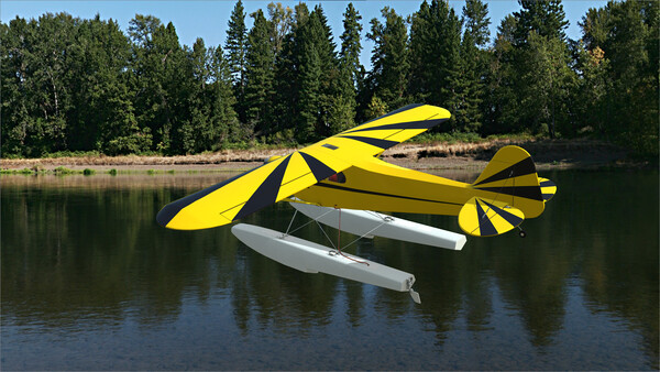 RealFlight Evolution – Hangar 9 Clipped-Wing Cub 10cc — скриншот 17