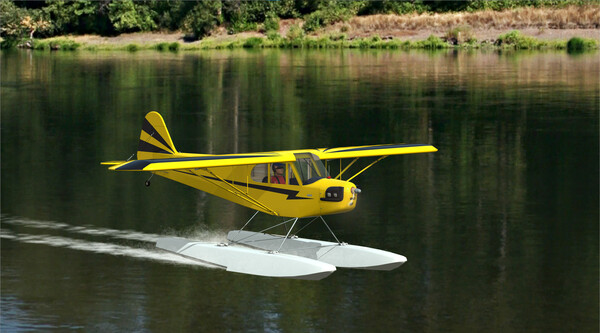 RealFlight Evolution – Hangar 9 Clipped-Wing Cub 10cc — скриншот 5