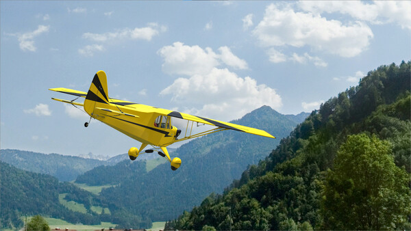 RealFlight Evolution – Hangar 9 Clipped-Wing Cub 10cc — скриншот 10