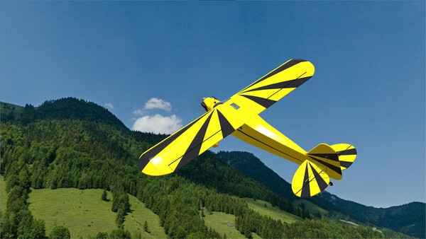 RealFlight Evolution – Hangar 9 Clipped-Wing Cub 10cc — скриншот 12
