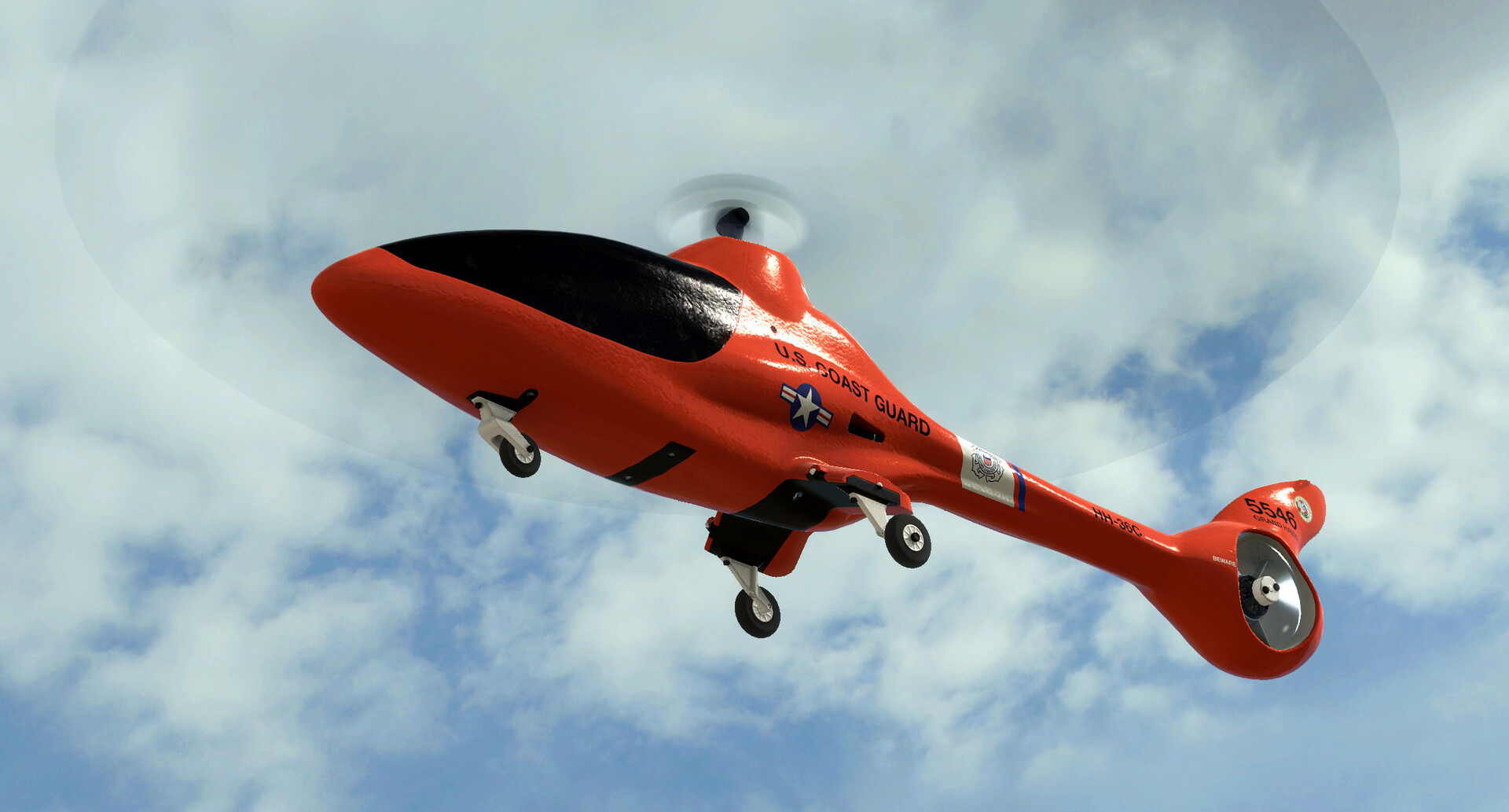 #3. RealFlight Evolution – Blade Eclipse 360 Coast Guard (Steam) 由: Horizon Hobby, LLC
