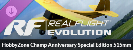 RealFlight Evolution – HobbyZone Champ Anniversary Special Edition 515mm cover art