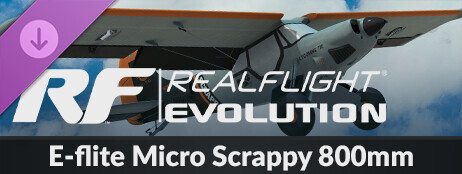 RealFlight Evolution – E-flite Micro Scrappy 800mm cover art