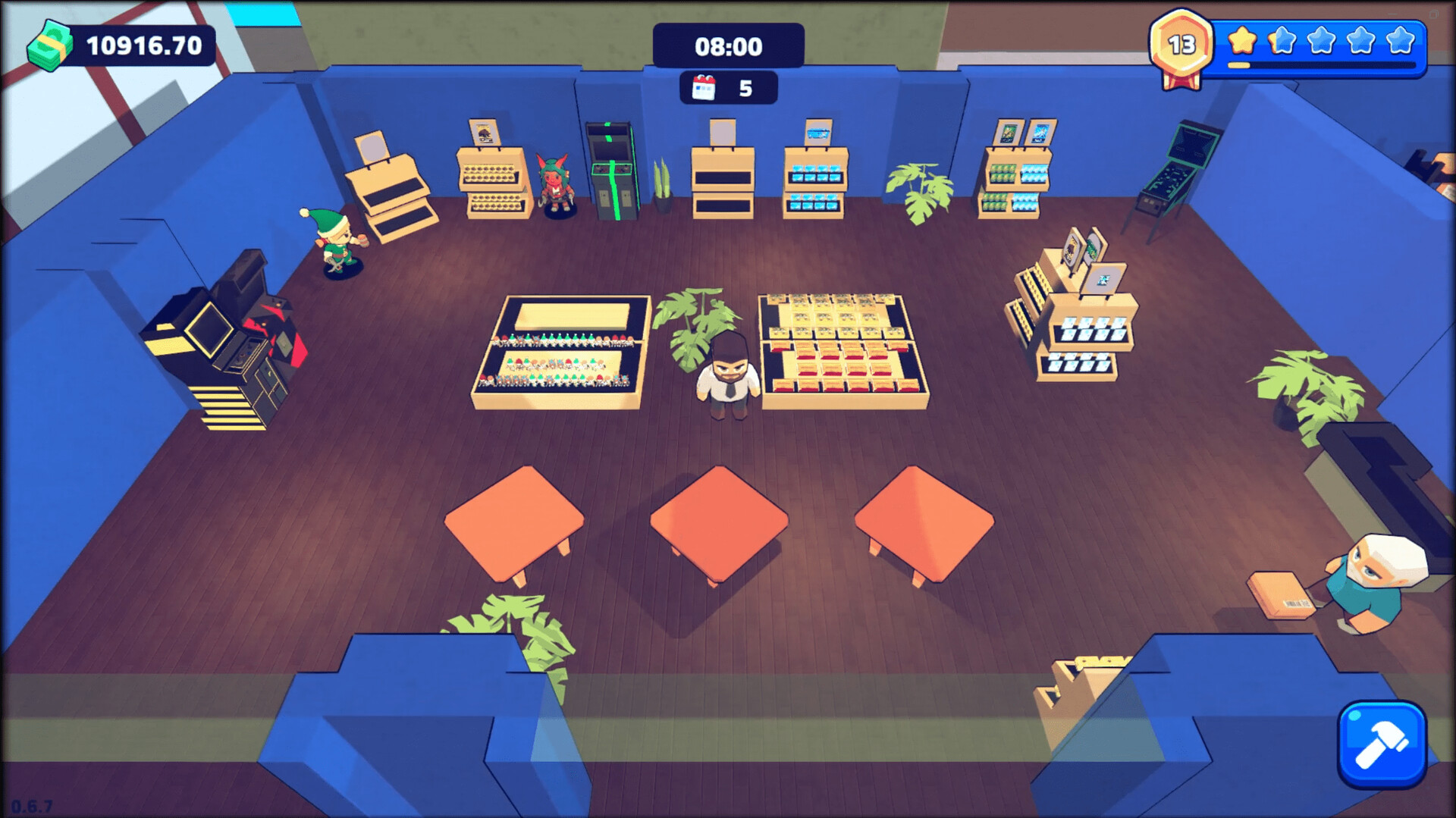 #4. Bits and Boards - Game Store Simulator (Steam) 由: Nicolash Games