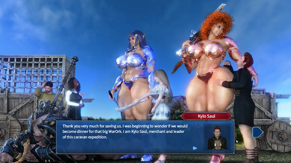 Big Bodacious Barbarians game for Linux 1