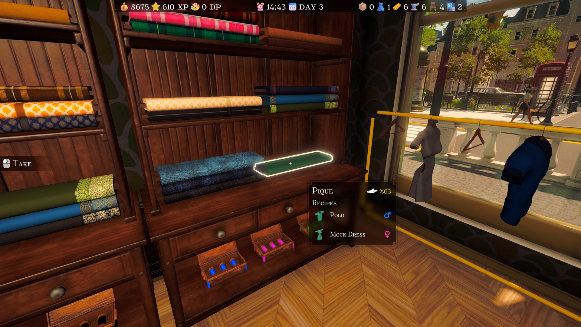 #4. Tailor Simulator (Steam) 게시자: Zoady