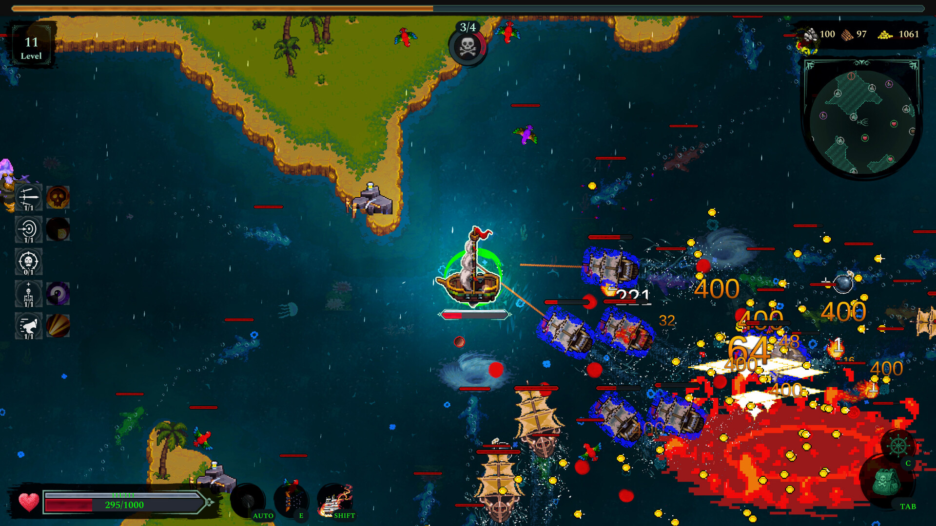 Curse of Pirates screenshot #1