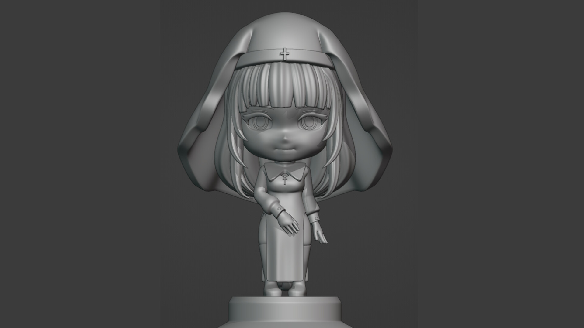 Tentacles Party With Nuns-Chibi 3D high poly(Betsy) Featured Screenshot #1