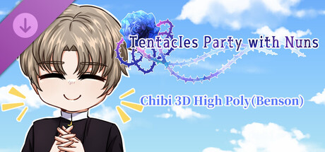 Steam cover for Tentacles Party With Nuns-Chibi 3D high poly(Benson).