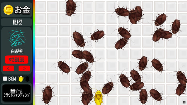 кликер для тараканов.