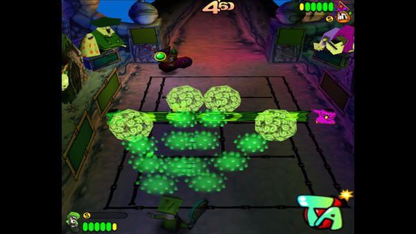 Screenshot z Tennis Antics