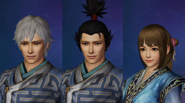 DW8E: Edit Parts - Face, Hair & Accessary Pack