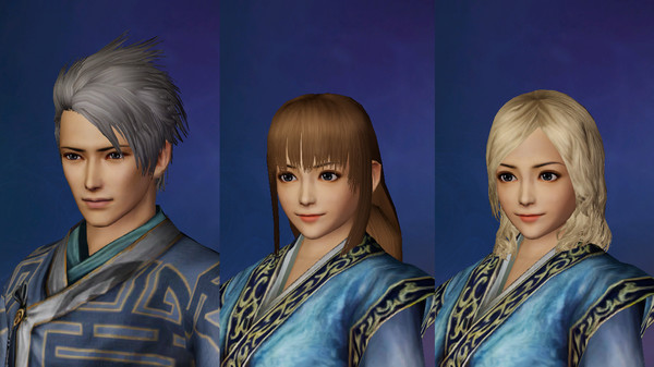 DW8E: Edit Parts - Face, Hair & Accessary Pack