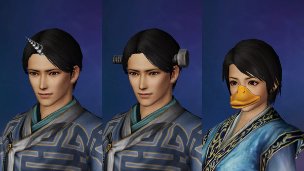 DW8E: Edit Parts - Face, Hair & Accessary Pack