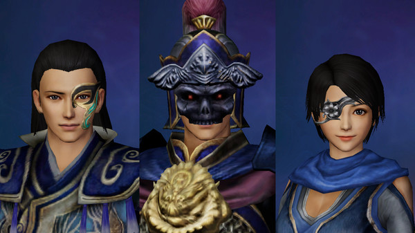 DW8E: Edit Parts - Face, Hair & Accessary Pack