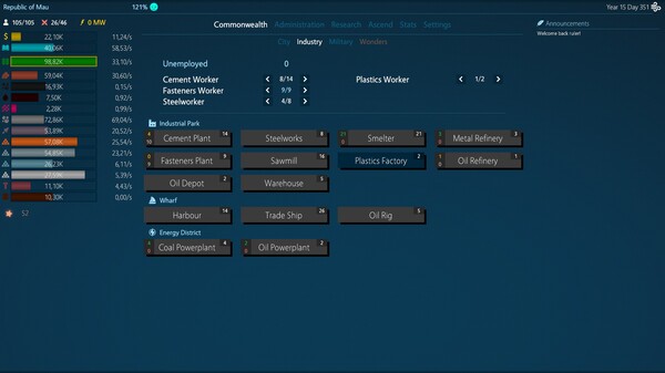 Скриншот из Idle Commonwealth