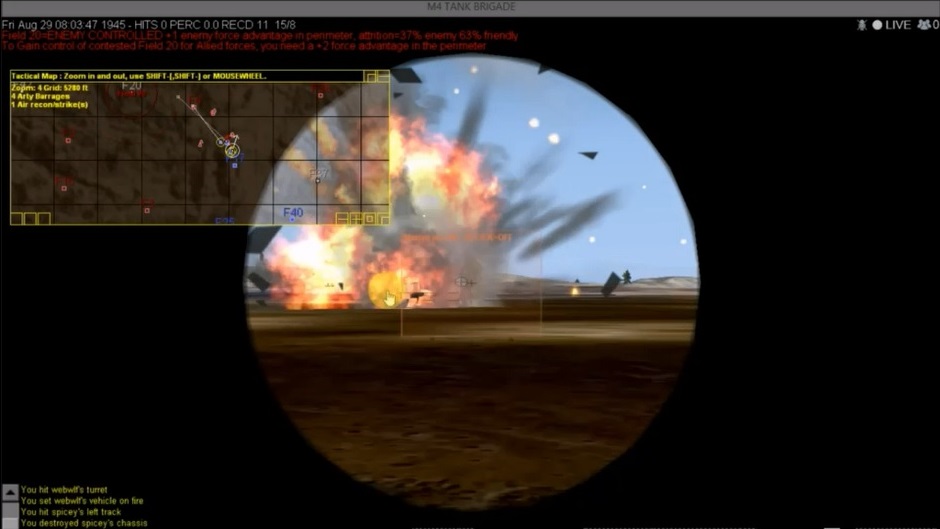 M4 Tank Brigade screenshot #1