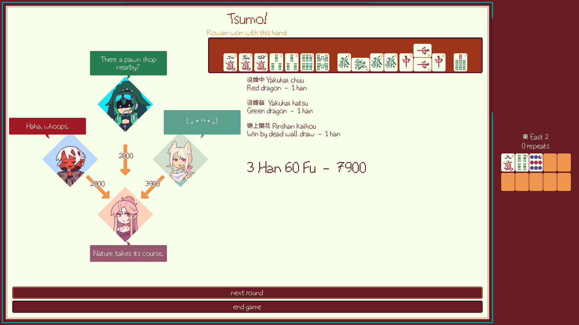 Dirtbag Mahjong screenshot #3