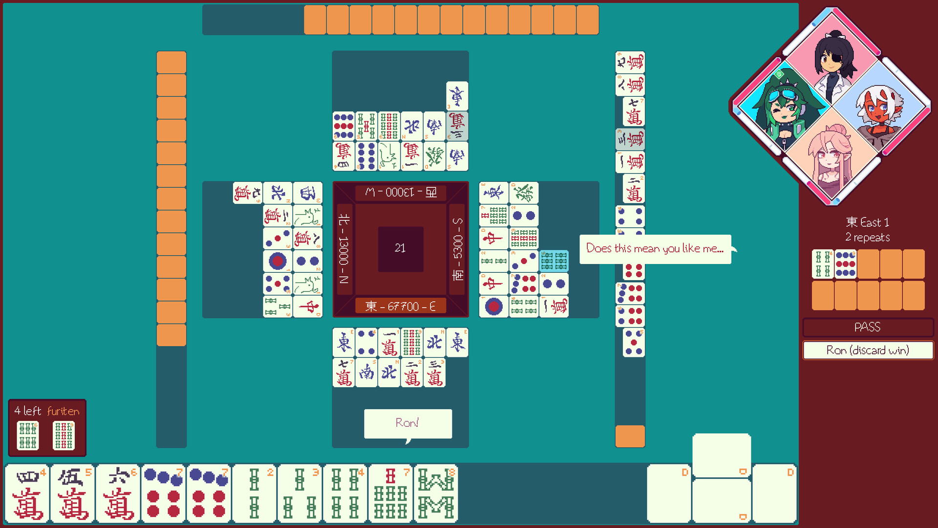 Dirtbag Mahjong screenshot #1