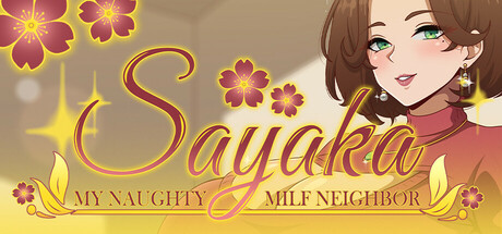 Sayaka: My Naughty Milf Neighbor — Steam game cover