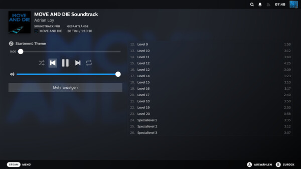 MOVE AND DIE Soundtrack screenshot 1