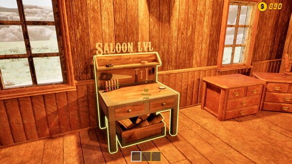 Wild West Saloon Simulator.