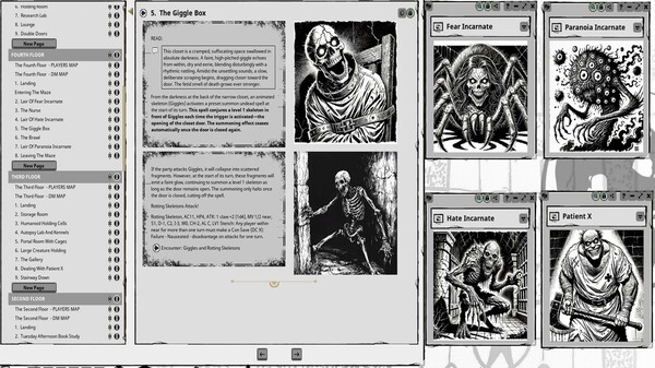 Fantasy Grounds - Escape Wraith Ridge Asylum