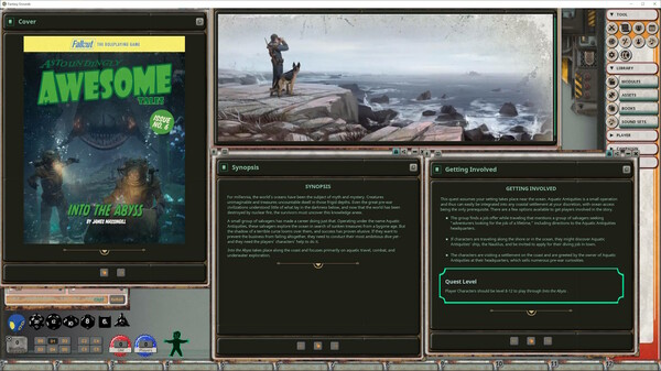 Fantasy Grounds - Fallout RPG - Into the Abyss