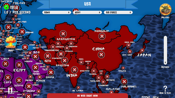 Скриншот из Dictators War: Strategy Battle