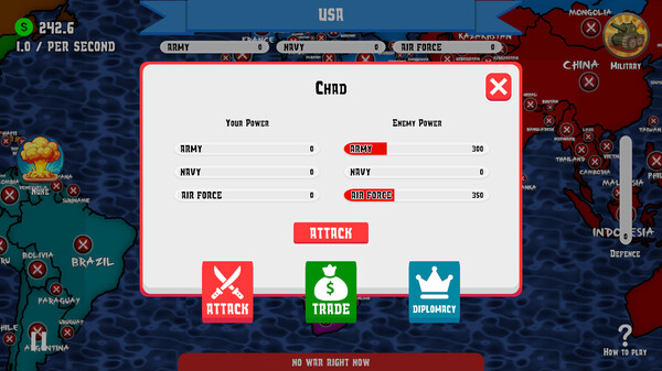 Скриншот из Dictators War: Strategy Battle