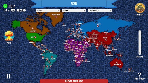 Скриншот из Dictators War: Strategy Battle