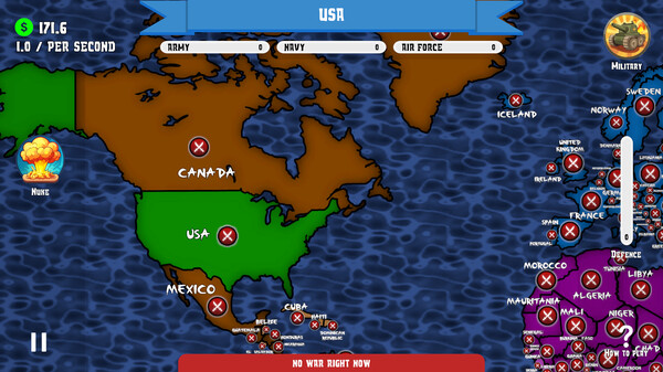 Скриншот из Dictators War: Strategy Battle