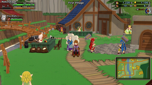 Скриншот из Monster Girls and the Mysterious Adventure Remastered Edition