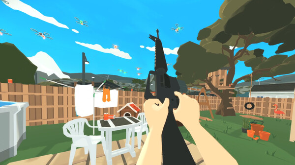 Screenshot z Attack of the Jersey Drones Screenshot z Attack of the Jersey Drones