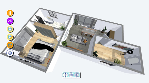 Screenshot z smart3Dplanner2 | 3D Floor Plan & Interior Design Screenshot z smart3Dplanner2 | 3D Floor Plan & Interior Design