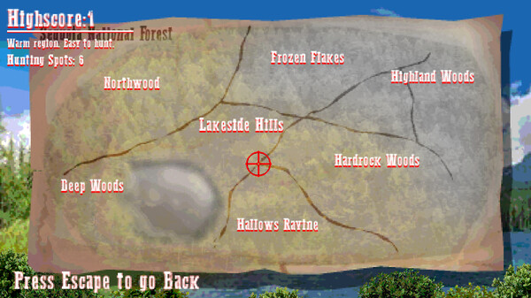 Screenshot z ULTRA X-TREME HUNTING SIMULATOR 2001