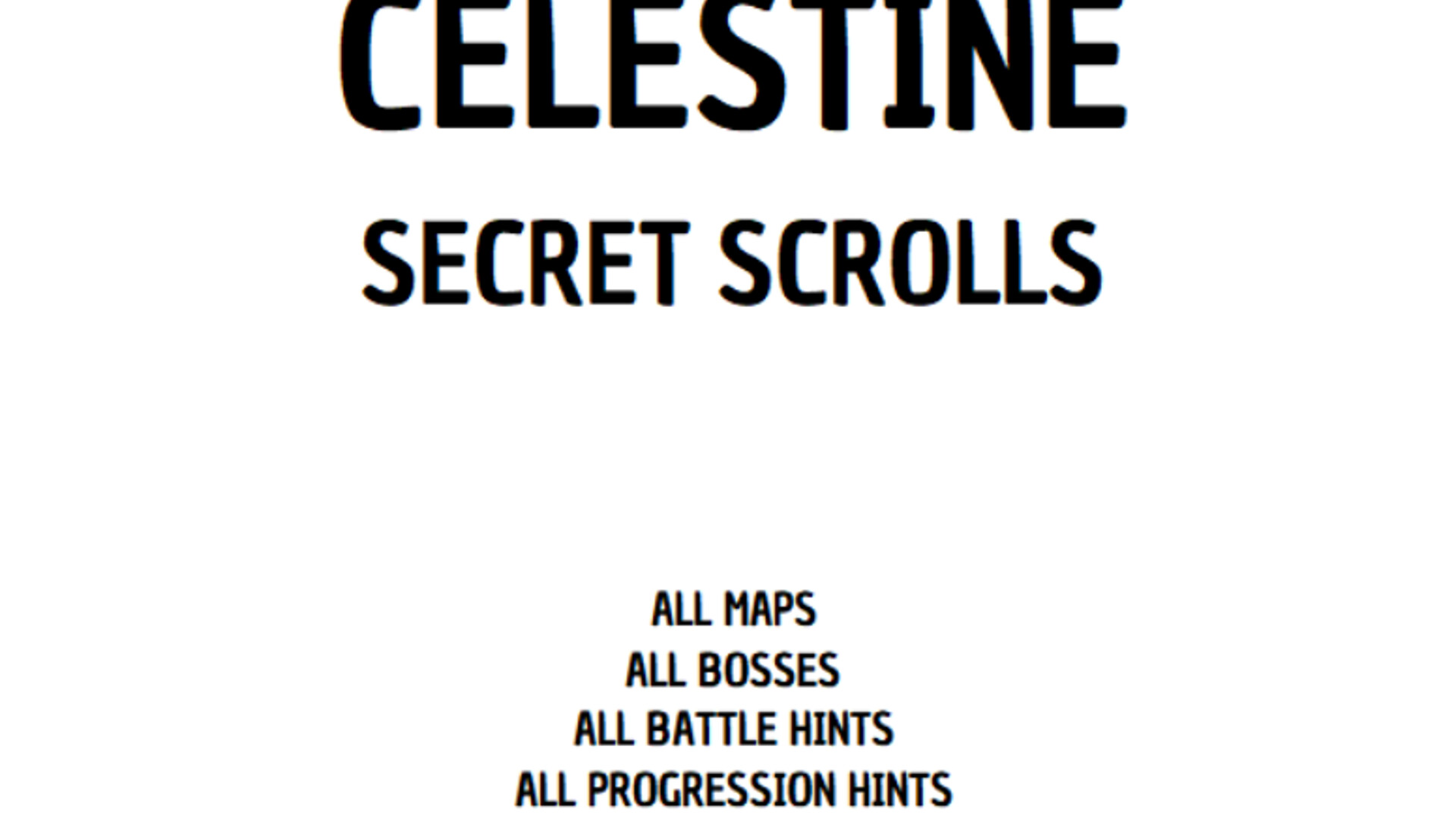 Celestine SECRET SCROLLS Featured Screenshot #1