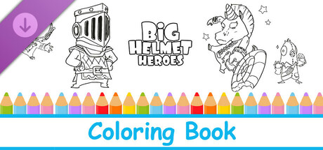 Big Helmet Heroes - Coloring Book banner image