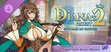 Steam cover for Diana's Quest 2: Adult Art Pack.