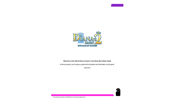 Diana's Quest 2: Guide