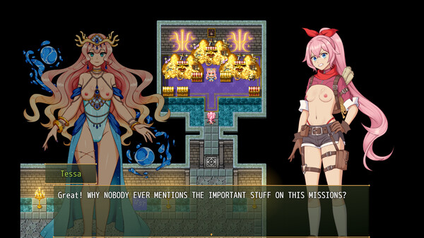 Screenshot z Tessa's Treasure: Boobs DLC