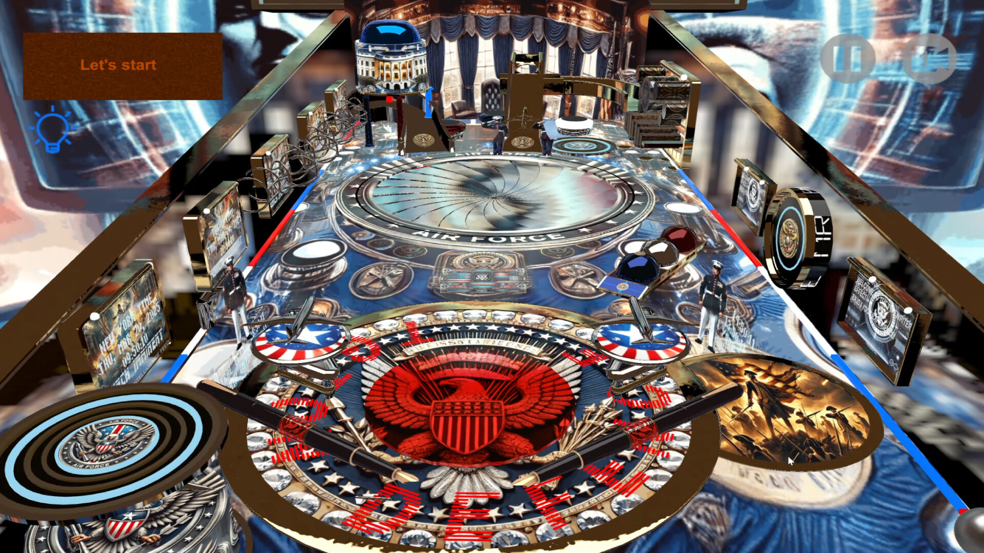 Air Force One Pinball screenshot screenshot 4
