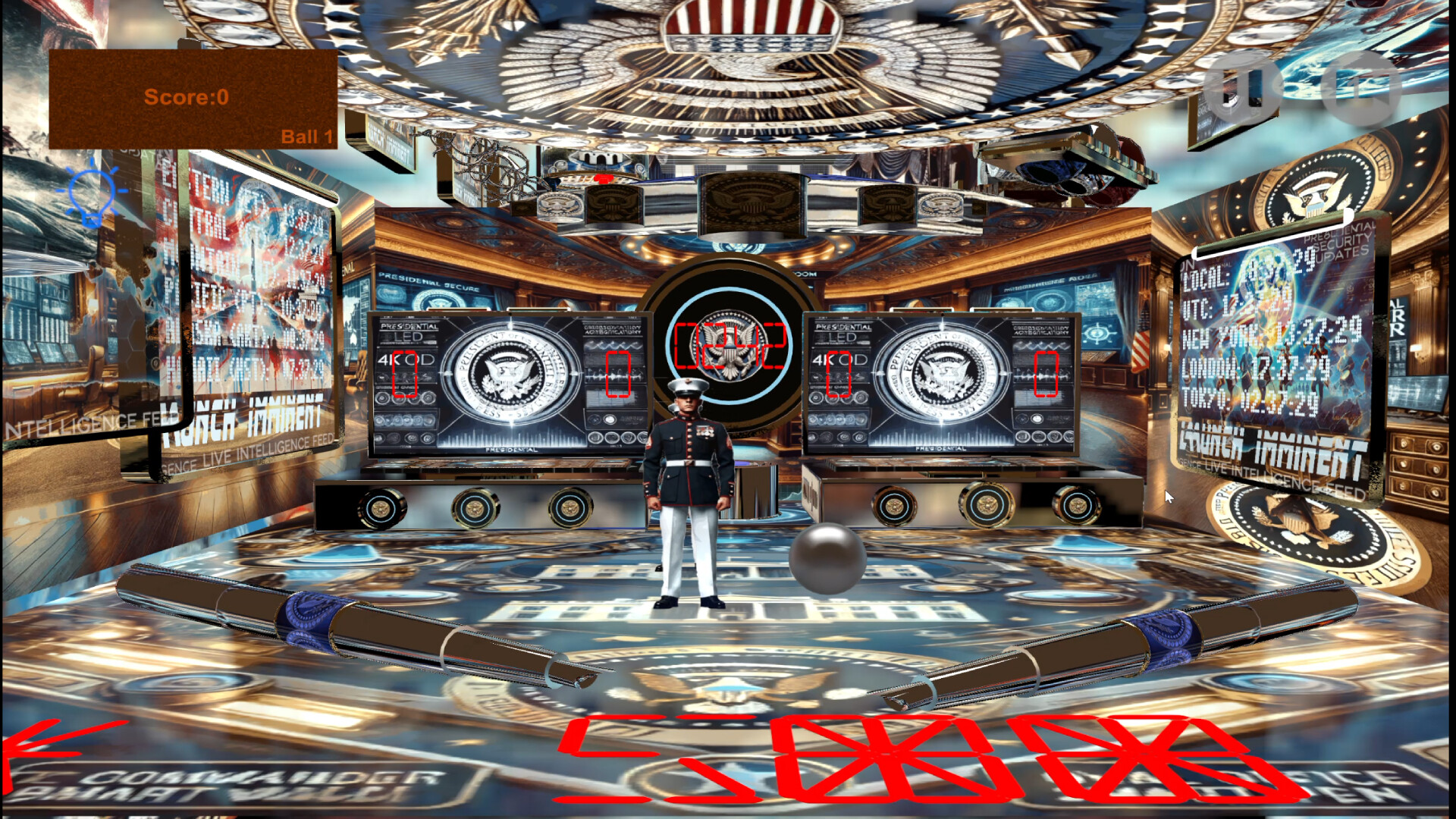 Air Force One Pinball screenshot screenshot 2